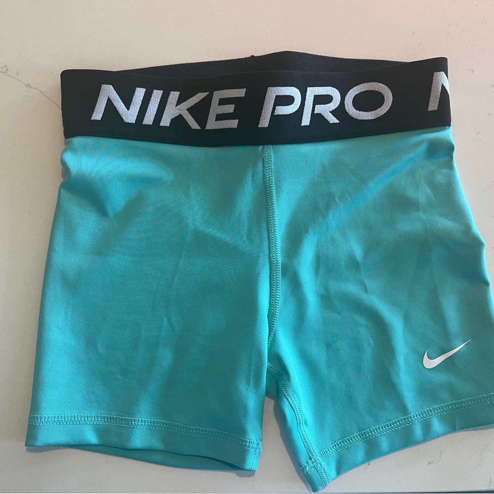 Nike Pro Women's Aqua Shorts